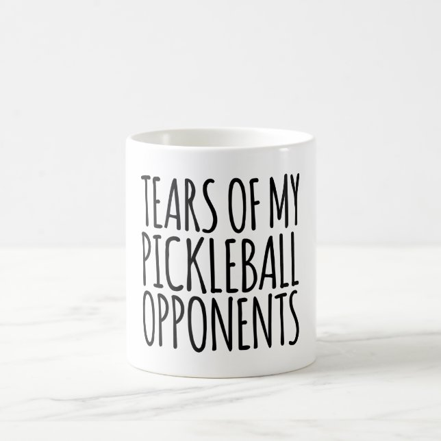 Mug Larmes Drôles De Mes Adversaires De Pickleball (Centre)