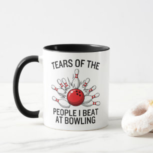 Mug Larmes Drôles Des Personnes Que J'ai Battues Au Bo