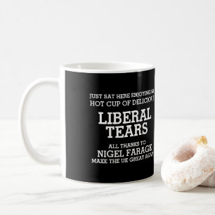 Mug Larmes libérales grâce au Brexit de Nigel Farage