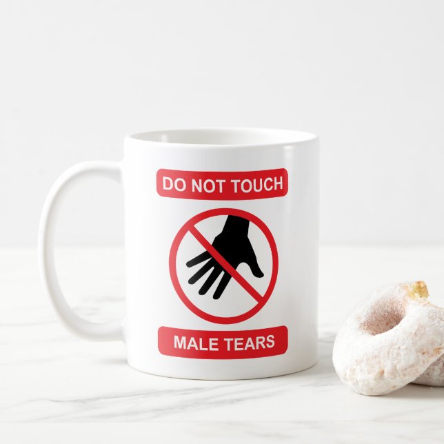 Mug Larmes mâles (Avec donut)