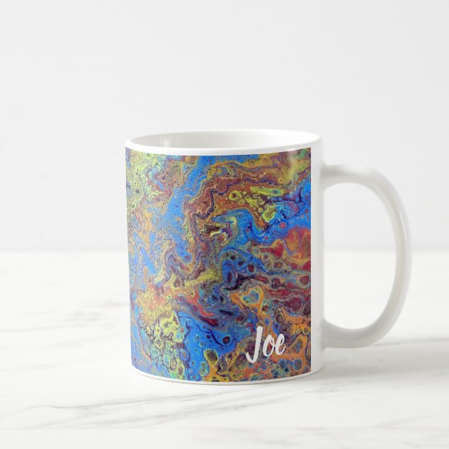 Mug L'art Abstrait de Joe - Îles radicales - Coupes de (Droite)