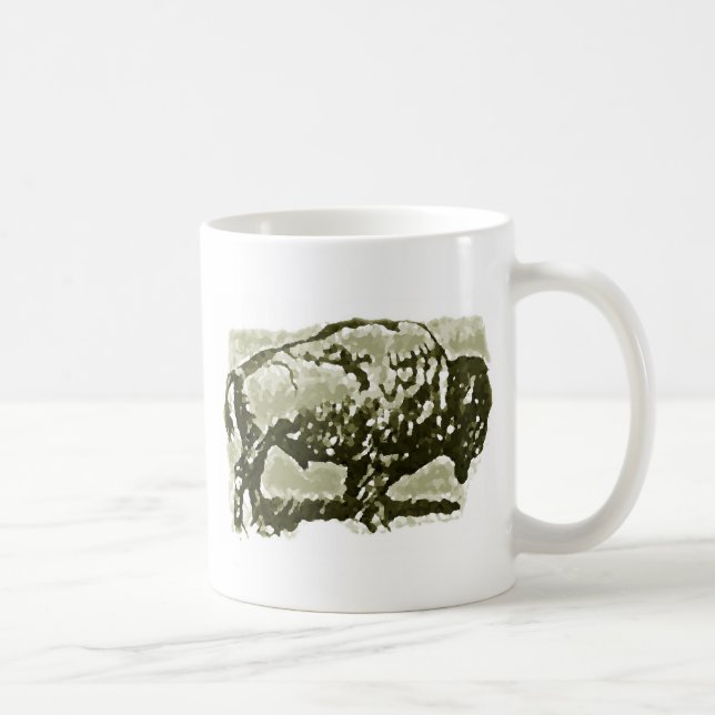 Mug L'art Buffalo (Droite)