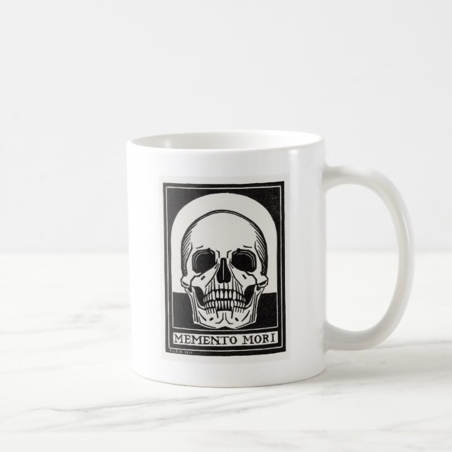 Mug L'art crânien Memento Mori (Droite)