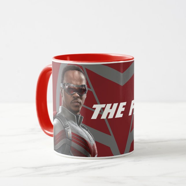 Mug L'art de caractère du faucon (Devant gauche)
