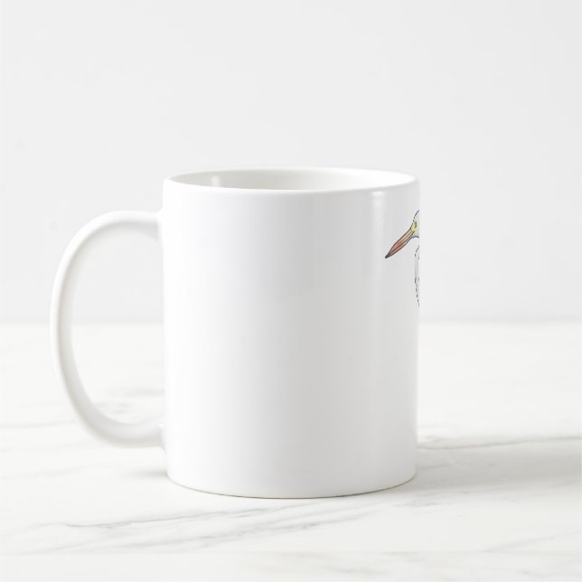 Mug L'art des oiseaux d'aigrettes (Gauche)