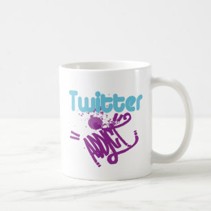Mug L'art fait sur commande de graffiti d'intoxiqué
