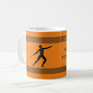 Mug L'art grec - va tuer pour le café