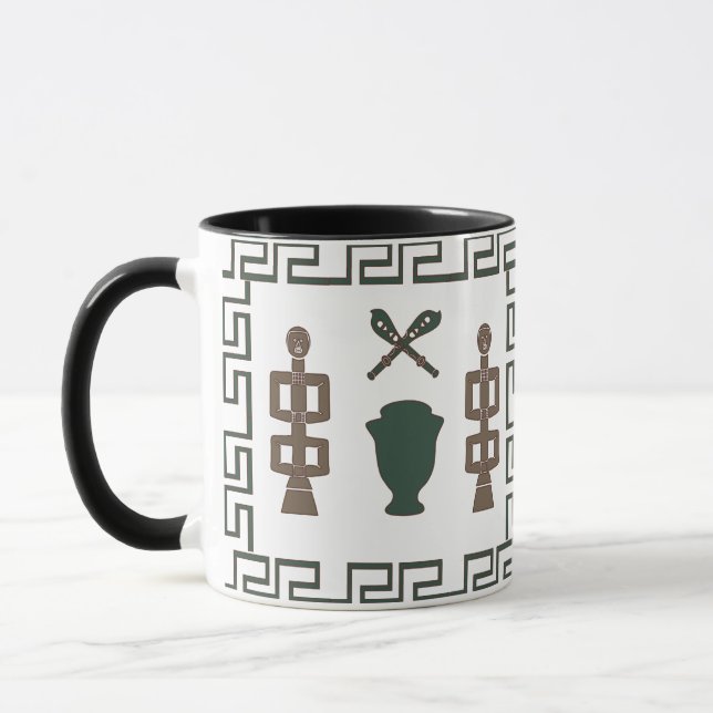 Mug L'art tribal africain Abstrait (Gauche)