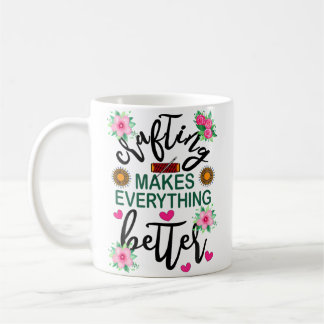 Mug L'artisanat pour enfants est ma vie Artisans Quilt