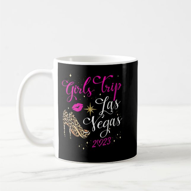 Mug Las Vegas Girls Trip 2023 Chemises Pour Femmes Bir (Gauche)