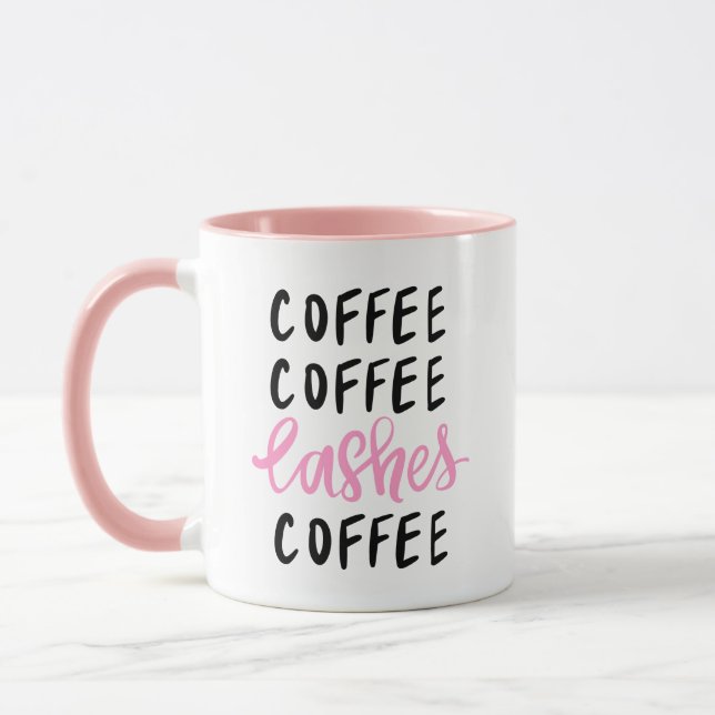 Mug Lash Artiste Coffee Cup, Lash Technicien Coffee Cu (Gauche)