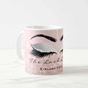 Mug Lashes Extension Beauté Studio Gris Parties scinti