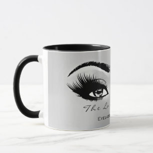 Mug Lashes Extension Maquillage Artiste Studio Silver 