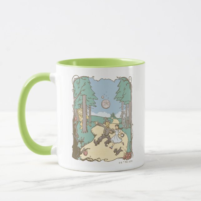 Mug L'Assistant D'Oz™ | Storbook Yellow Brick Road (Gauche)
