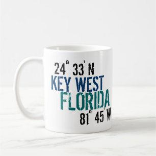 Mug Latitude de Key West