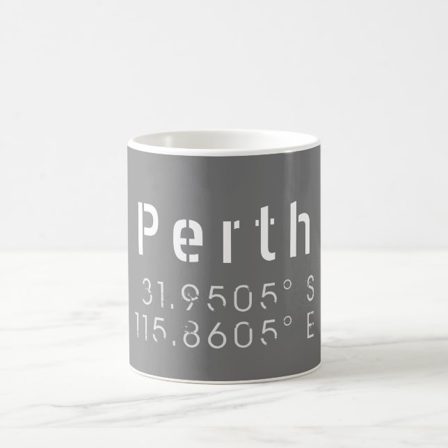 Mug Latitude et longitude (Centre)