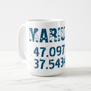 Mug Latitude et Longitude Marioupol désistés