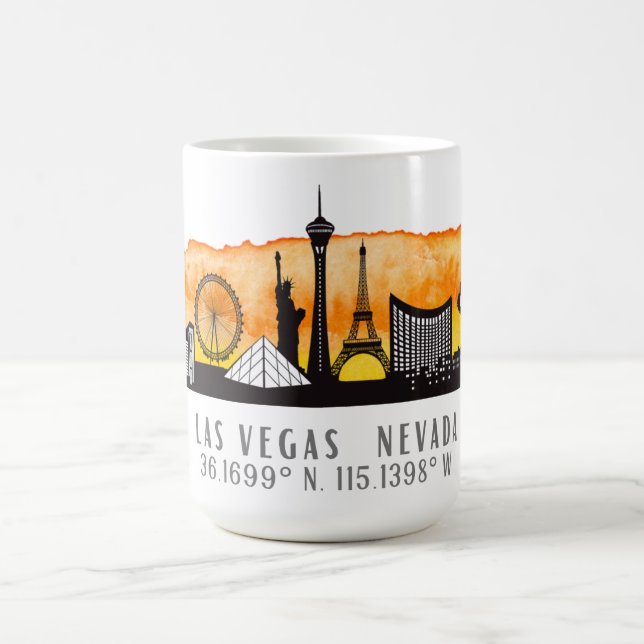 Mug Latitude Skyline Las Vegas (Centre)