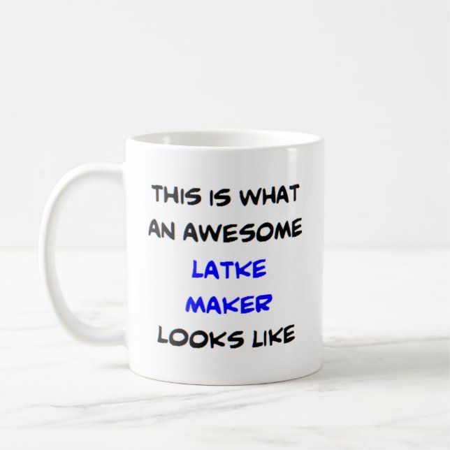 Mug latke maker, génial (Gauche)