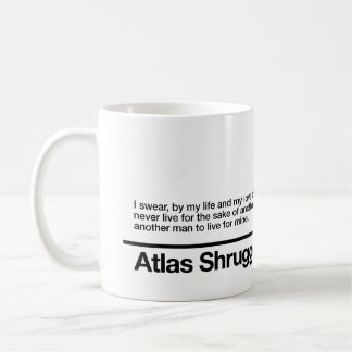 Mug L'atlas a gesticulé le serment
