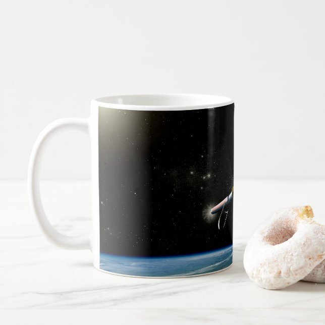 Mug L'Atlas V541 Lance Le Véhicule En Orbite. (Avec donut)
