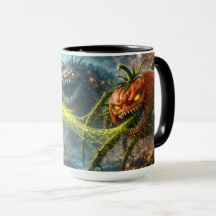 Mug L'attaque du légume mutant Colossus deux tons
