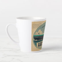 Mug Latte Carte Postale Honneur ARC