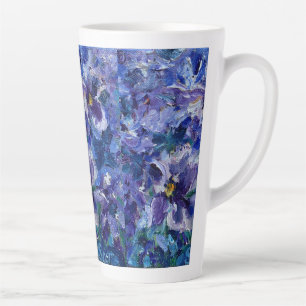 Mug latte de l'appel pourpre - 17oz