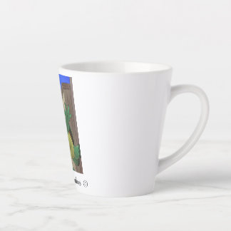 Mug Latte-fun picture of Augie the Turtle