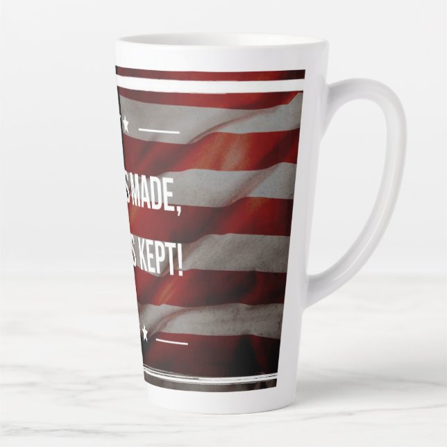 Mug latte patriotique (Droite)
