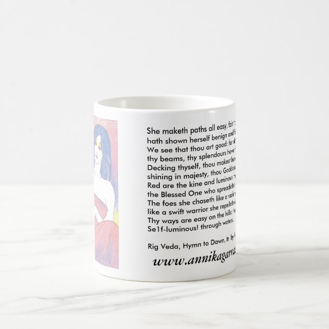 Mug L'aurore - hymne à l'aube (Centre)