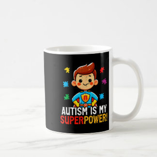 Mug L'autisme est un super-héros de superpuissance pou