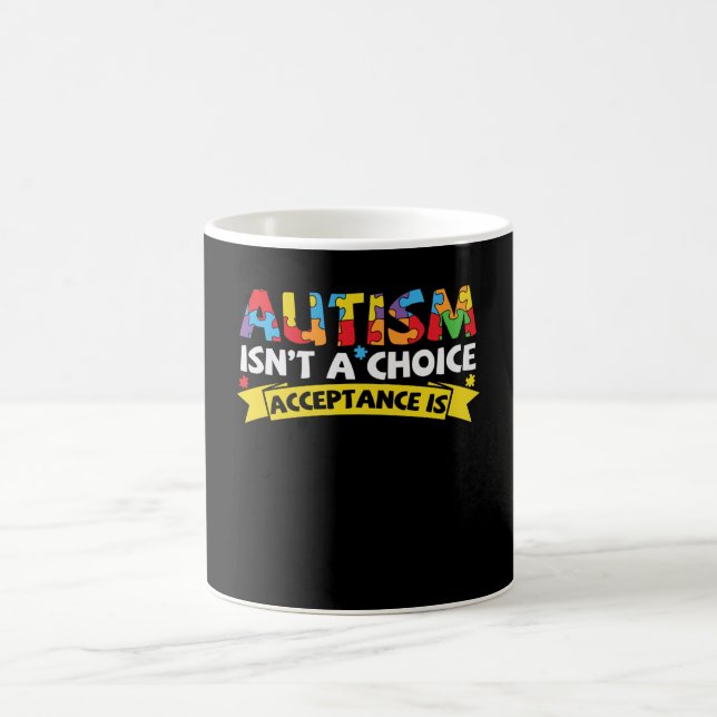 Mug L'autisme n'est pas un choix L'autisme n'est pas d (Centre)