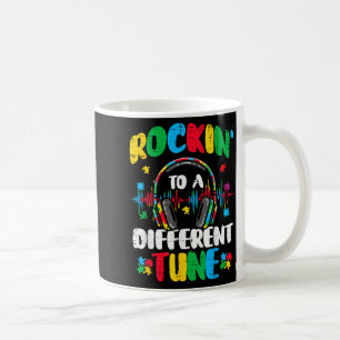 Mug L'autisme rockin une mélodie différente asd sensib