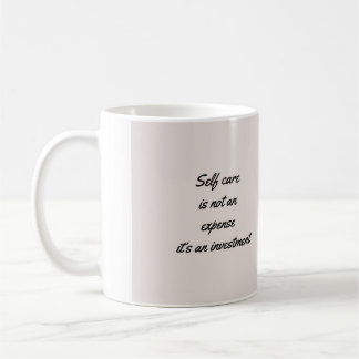 Mug L'autogestion n'est pas une dépense