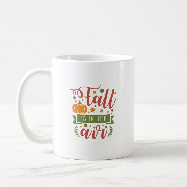 Mug L'Automne Est Dans L'Air (Gauche)