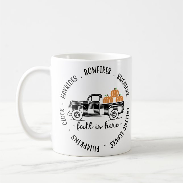 Mug L'automne est là (Gauche)
