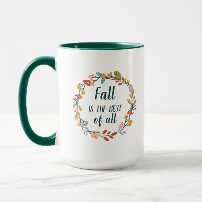 Mug L'automne est le meilleur de tous  (Gauche)