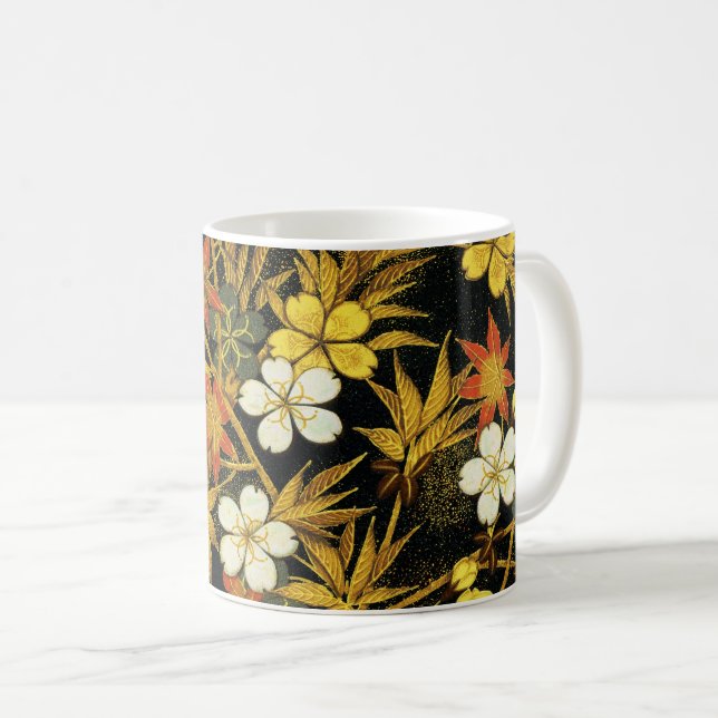 Mug L'automne japonais laisse l'art classique antique  (Devant droit)