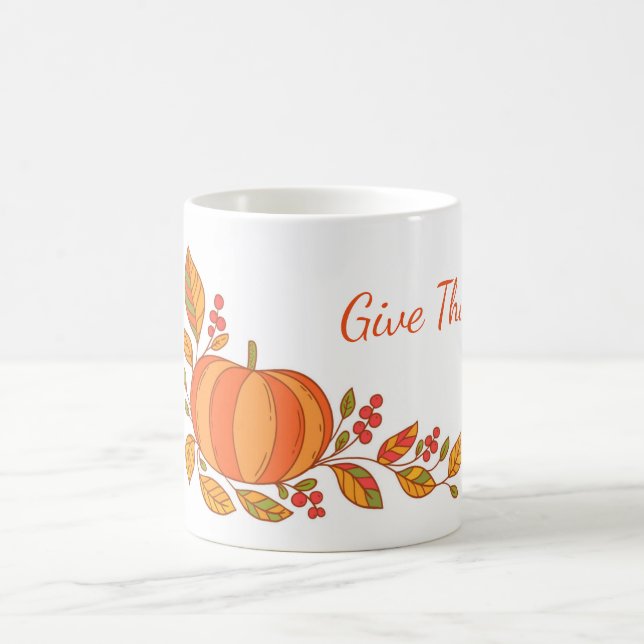 Mug L'automne Tasse-Donnent des mercis (Centre)