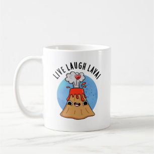 Mug Lava Lava Rire en direct amusant Volcano Pun