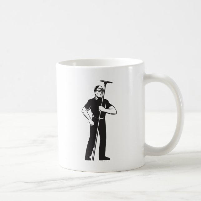 Mug lavage de nettoyage de travailleur de joint de (Droite)
