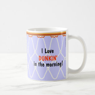 Mug Lavande de Dunkin'_ d'amour de Net_I de cercle de