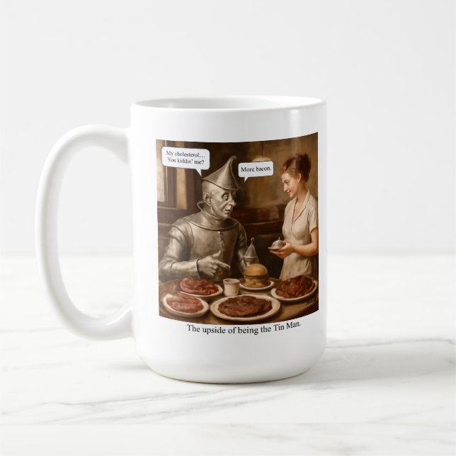 Mug L'avantage d'être l'Homme Mince (Gauche)
