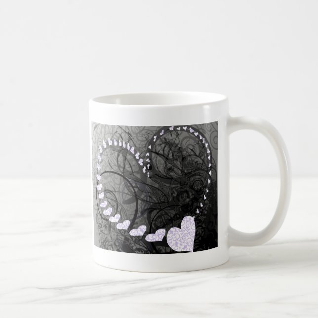 Mug Lavender Heart (Droite)
