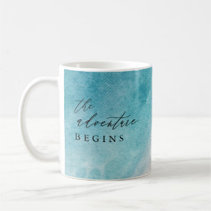 Mug L'Aventure Commence Les Favoris De Mariage Plage