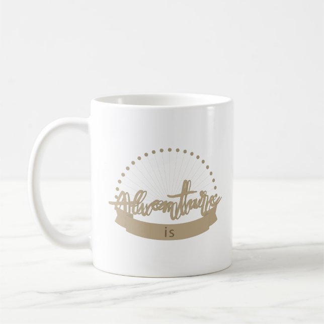 Mug l'aventure est (Gauche)