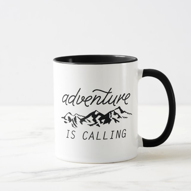 Mug L'aventure est en train d'appeler (Droite)