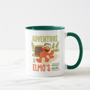 Mug L'aventure est le moyen-nom d'Elmo