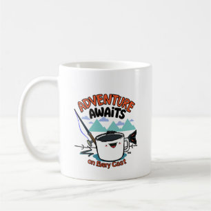Mug L'aventure vous attend à chaque lancer